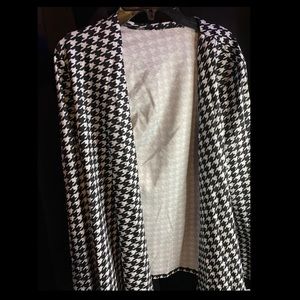 Black and White Blazer